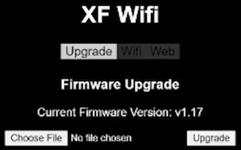 TBS XF WiFi Upgrade