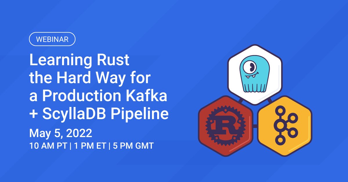 scylla rust webinar